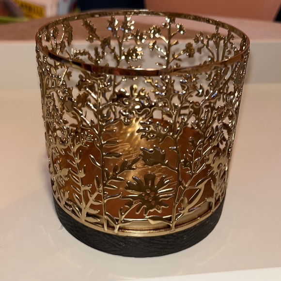 Bath & Body Works Accents Bath Body Works Three Wick Candle Holder